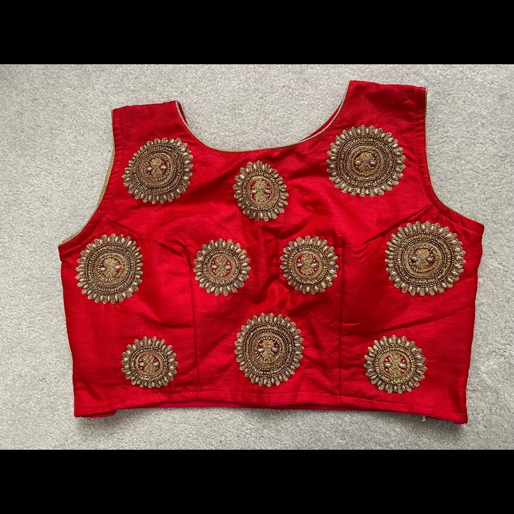 lehenga hand made top